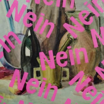 Painting titled "Dutch still life 7" by Kyrylo Bondarenko, Original Artwork, Watercolor