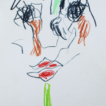 Printmaking titled "Garabato 2. - Doodl…" by Albert Cruells, Original Artwork, Digital Print