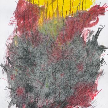 Painting titled "My cocoon tighness…" by Giulio Benatti, Original Artwork, Acrylic
