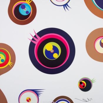 Printmaking Takashi Murakamiによって