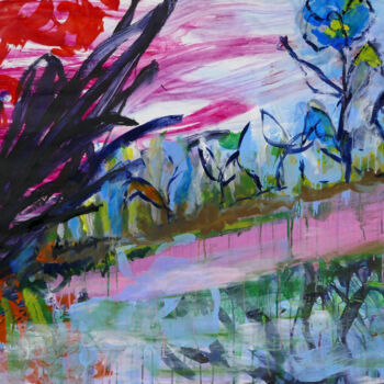 Peinture intitulée "Still Life 4" par Remi Delaplace, Œuvre d'art originale, Acrylique Monté sur Châssis en bois