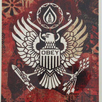 印花与版画 标题为“Keep it underground” 由Shepard Fairey (Obey), 原创艺术品, 丝网印刷
