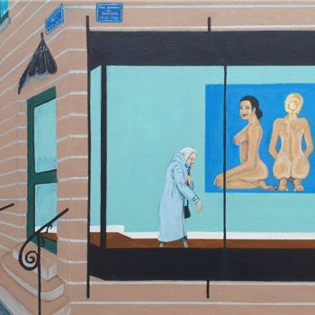 Dans l'angle de le rue S. VEIL et de la rue S. de BEAUVOIR