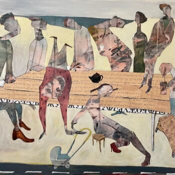 제목이 "The Table of Life."인 미술작품 Ilya Volykhine로, 원작, 기름