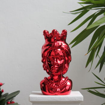 Sculpture titled "Vulcano Donna by EN…" by Enigma Atelier, Original Artwork, Stone