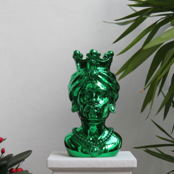 Sculpture titled "Taormina Uomo by EN…" by Enigma Atelier, Original Artwork, Stone