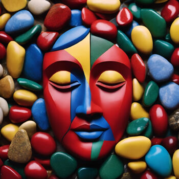 "Palette of the Soul…" başlıklı Dijital Sanat Alberto Capitani tarafından, Orijinal sanat, AI tarafından oluşturulan görüntü