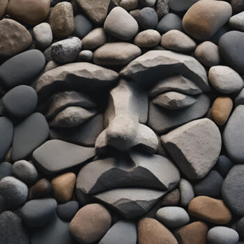 Digital Arts με τίτλο "Whispers of the Ear…" από Alberto Capitani, Αυθεντικά έργα τέχνης, Εικόνα που δημιουργήθηκε με AI