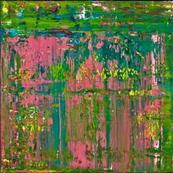 Malerei mit dem Titel "No. 1383_Heathland…" von Guido Lötscher, Original-Kunstwerk, Öl Auf Keilrahmen aus Holz montiert