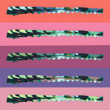 Digital Arts titled "Tentacule de pieuvr…" by Pascal Maupas, Original Artwork, Digital Painting