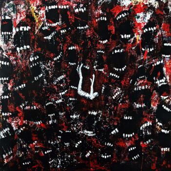 Painting titled "immersion #2" by Vaxo Lang, Original Artwork, Acrylic