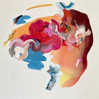 Painting titled "WHERE I FEEL HAPPY" by Thilini Jinadasa, Original Artwork, Acrylic