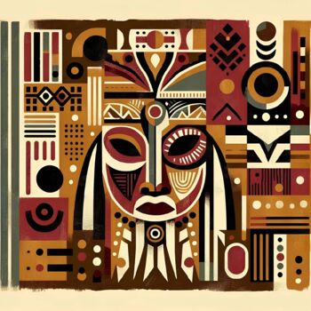 제목이 "A Mosaic of Culture…"인 디지털 아트 Alberto Capitani로, 원작, AI 생성 이미지
