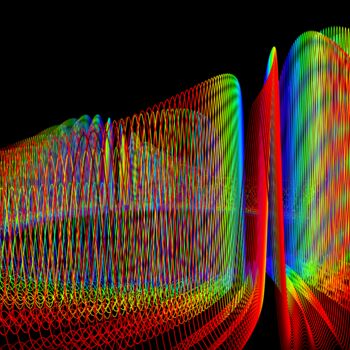 Digital Arts titled "Sparse Spectral Spa…" by Elkement (Elke Stangl), Original Artwork, 3D Modeling