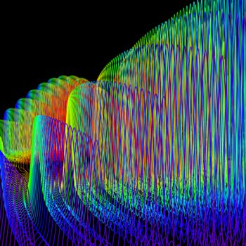 Digital Arts titled "Sparse Spectral Spa…" by Elkement (Elke Stangl), Original Artwork, 3D Modeling