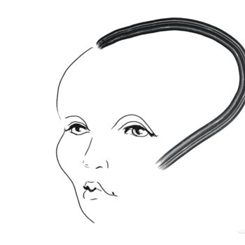 数字艺术 标题为“240425” 由Edith Bos Boyer (EDITH DONC), 原创艺术品, 数字油画