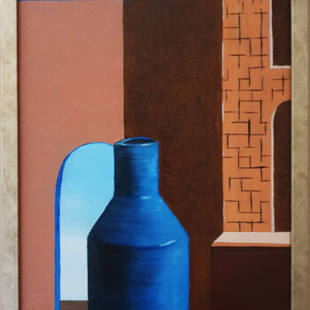 绘画 标题为“Still life_4 (Lock…” 由Alida Velea, 原创艺术品, 油