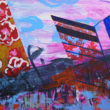 Peinture intitulée "Still Life 1" par Remi Delaplace, Œuvre d'art originale, Acrylique Monté sur Châssis en bois