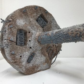 Sculpture titled "Objet 10" by Coco Vewenda, Original Artwork, Clay