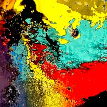 摄影 标题为“La palette de KANDI…” 由Sylvie Chapuis, 原创艺术品, 非操纵摄影