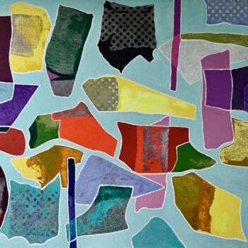 Peinture intitulée "METAMORPHOSES" par Pierre Calogero, Œuvre d'art originale, Acrylique Monté sur Châssis en bois