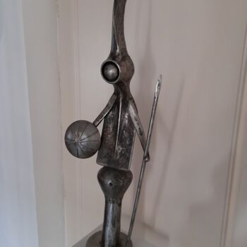 Sculpture intitulée "AMAZON GUERRIERE" par Gerard Lami, Œuvre d'art originale, Métaux