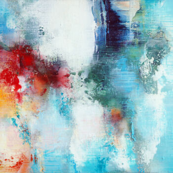 Painting titled ".. Ohne titel..." by Konstantin Grabowski, Original Artwork, Pigments Mounted on Wood Stretcher frame