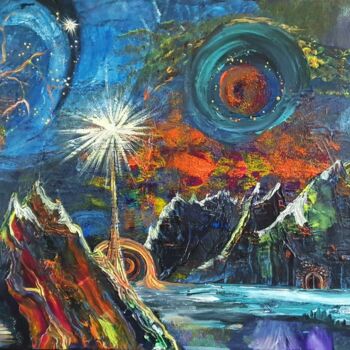 Pittura intitolato "Prophecies" da Barbara Fuhrmann, Opera d'arte originale, Acrilico