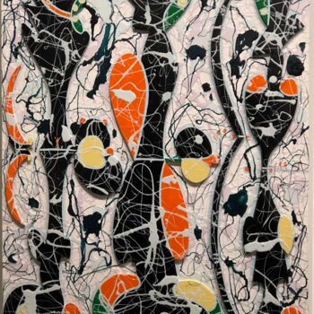 Pintura titulada "Lumière retrouvée" por Fabien Lemoine, Obra de arte original, Acrílico Montado en Bastidor de camilla de m…