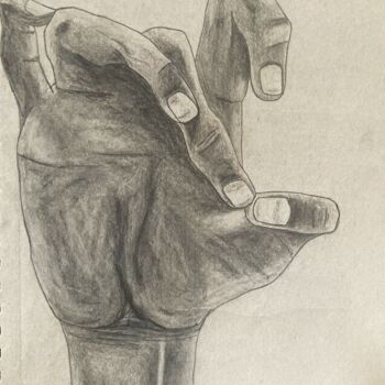 Peinture intitulée "Exercise" par Linedot, Œuvre d'art originale, Crayon