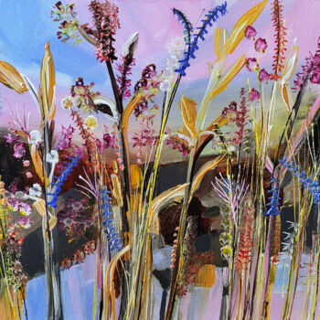 "Un tremblement de l…" başlıklı Tablo Muriel Cayet tarafından, Orijinal sanat, Akrilik Karton üzerine monte edilmiş