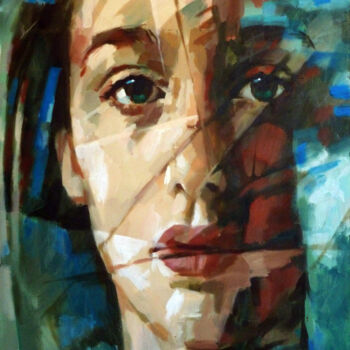 "PORTRAIT. S" başlıklı Tablo Aleksandr Ilichev tarafından, Orijinal sanat, Akrilik
