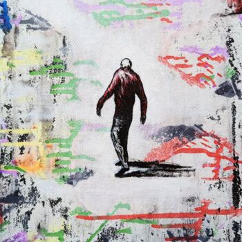 제목이 "Step In Abstract"인 미술작품 Vaxo Lang로, 원작, 아크릴