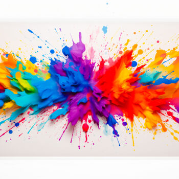 Digital Arts titled "Splash!" by Paolo Chiuchiolo, Original Artwork, AI generated image