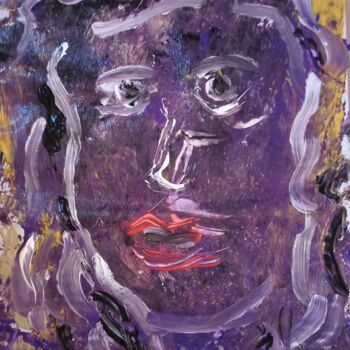 Painting titled "Pascaline abstrait" by Roberto Urbano, Original Artwork, Acrylic