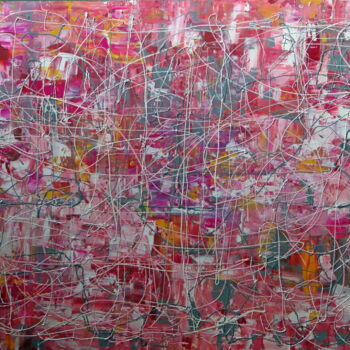 Pintura titulada "Smile" por Dunc Ebedes, Obra de arte original, Acrílico Montado en Bastidor de camilla de madera