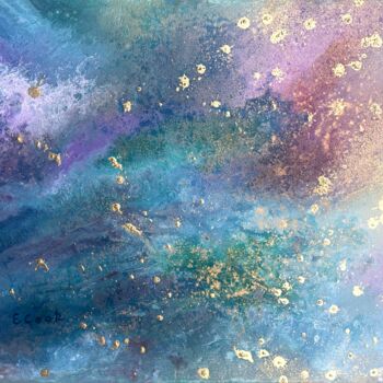 Peinture intitulée "As the Night Falls" par Elisa Cook Benbassat Bassat, Œuvre d'art originale, Acrylique
