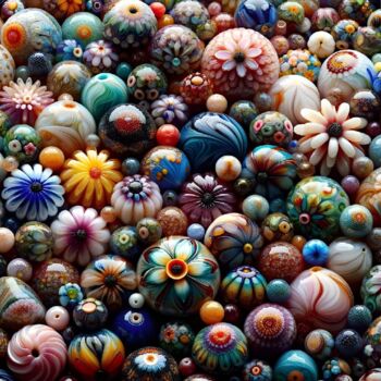 제목이 "Intricate Collectio…"인 디지털 아트 Alberto Capitani로, 원작, AI 생성 이미지
