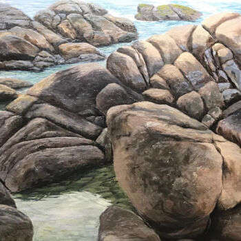 Peinture intitulée "Barriers" par Nuwan Darshana, Œuvre d'art originale, Acrylique