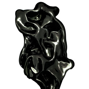 Sculpture intitulée "Play Off 2" par Luc Martin (lucart), Œuvre d'art originale, Argile