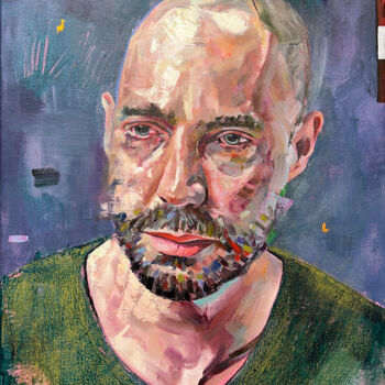 绘画 标题为“Sympathy” 由Jonathan Mcafee, 原创艺术品, 油
