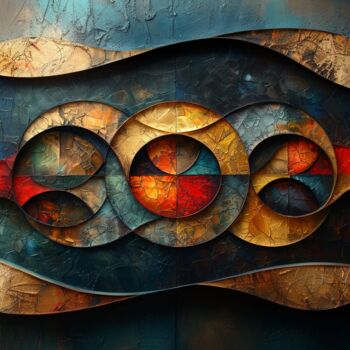 Digital Arts titled "post modern" by Christian Debien, Original Artwork, Oil
