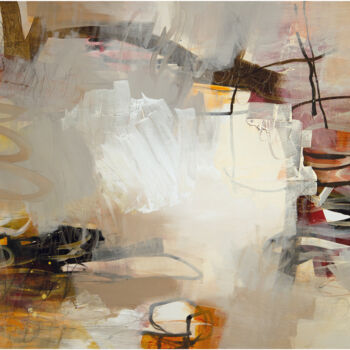 Peinture intitulée "Hot Summer II" par Maria Martin, Œuvre d'art originale, Acrylique