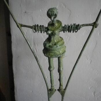 Sculpture intitulée "L'  ECHASSIERE Edit…" par Pierre Sidoine, Œuvre d'art originale, Bronze