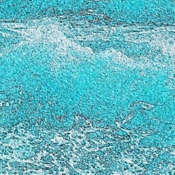 Digital Arts titled "1/2 La vague" by Swedy, Original Artwork, Digital Painting