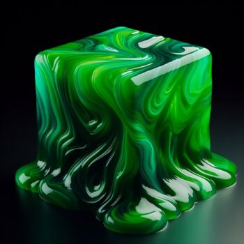 Digital Arts titled "Greeb -" by Tim Cutler, Original Artwork, 3D Modeling