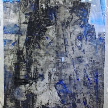 Malerei mit dem Titel "Faust's descent to…" von Vuce, Original-Kunstwerk, Öl Auf artwork_cat. montiert