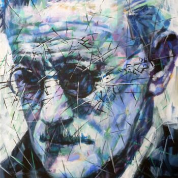 Peinture intitulée "JOYCE" par Aleksandr Ilichev, Œuvre d'art originale, Acrylique
