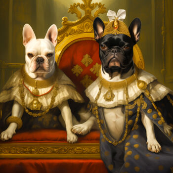 Digital Arts με τίτλο "The Irascible Prince" από Paolo Chiuchiolo, Αυθεντικά έργα τέχνης, Εικόνα που δημιουργήθηκε με AI