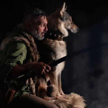 Photography titled "Guide of Battle" by Grigore Roibu, Original Artwork, Digital Print